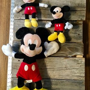 3 Mickey Mouse bundle original